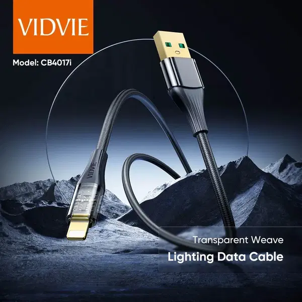 كيبل ايفون VIDVIE 4017 3A Image 3 Preview