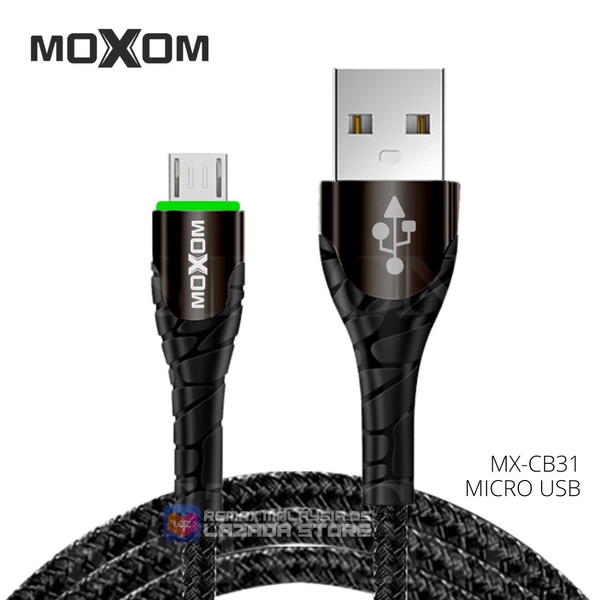 كيبل ضوئي MOXOM CB31 كلكسي ايفون تايب سي Image 2 Preview