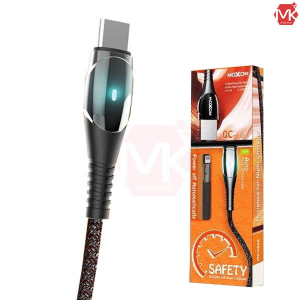 كيبل موكسوم ضوئي CB55 كلكسي ايفون تايب سي Image 2 Preview