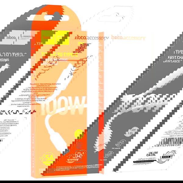 كيبل قصير hoco X96 PD TC-TC Image 1 Preview