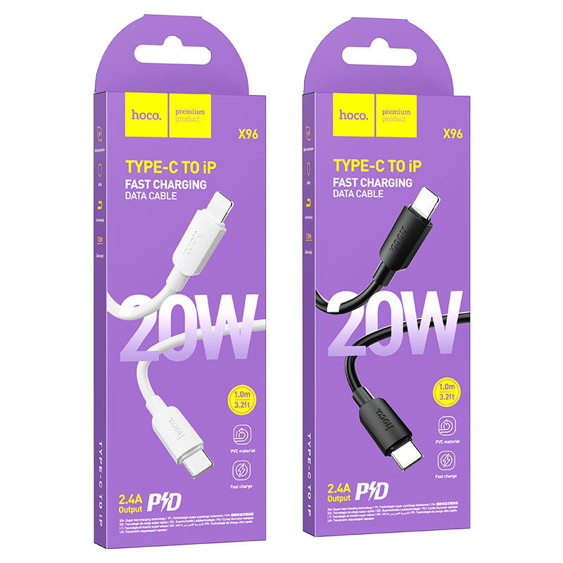 كيبل قصير hoco X96 PD TC-IP Preview Image
