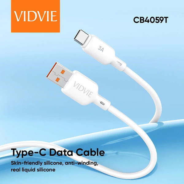 كيبل تايب سي جلاتين مرن VIDVIE 4059USB Image 4 Preview