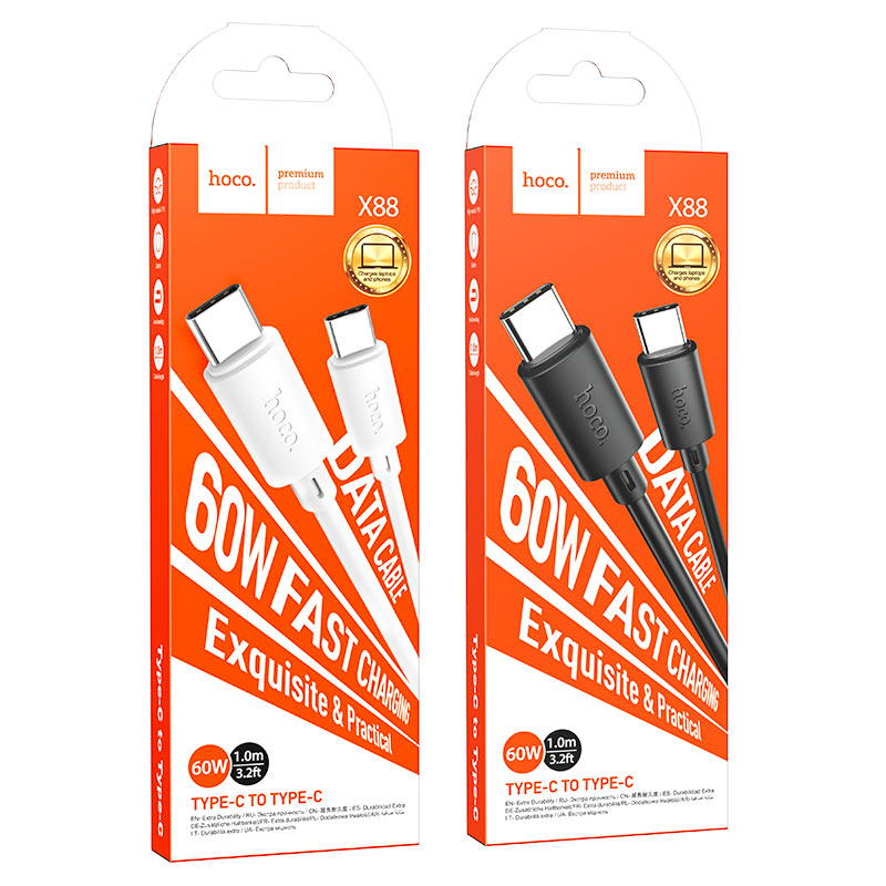 كيبل تايب سي hoco x88 PD TC-TC Preview Image