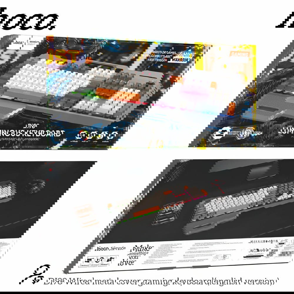 كيبورد گيمنك ماركة hoco DI98 Preview Image