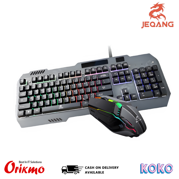 كيبورد +ماوس كيمنك RGB JK-968 Image 2 Preview