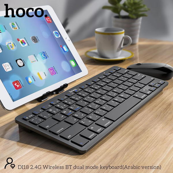 كيبورد وايرلس hoco DI18 Image 1 Preview