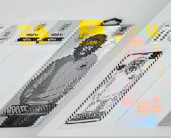 لاصق ايفون IMOPAI شفاف+ فلتر سماعة+لاصق ظهر Image 5 Preview