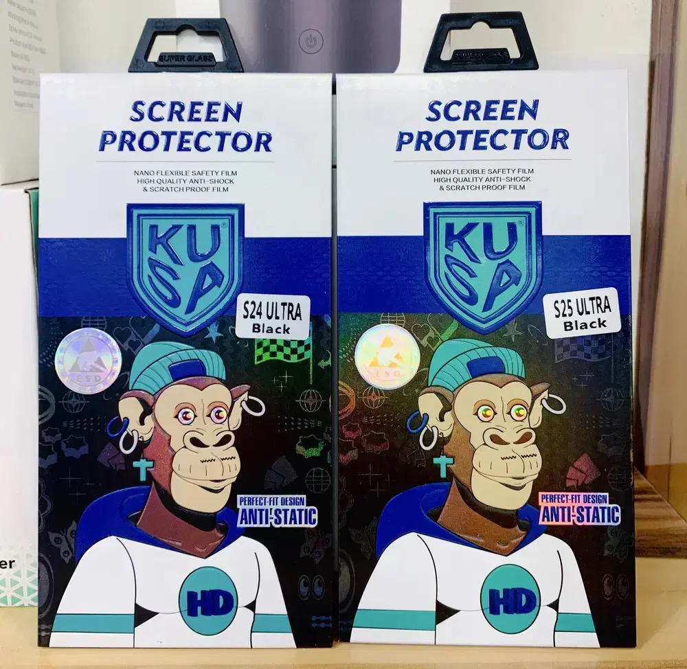 لاصق ماركة اصلي S24/S25ULTRA زيتي شفاف Preview Image