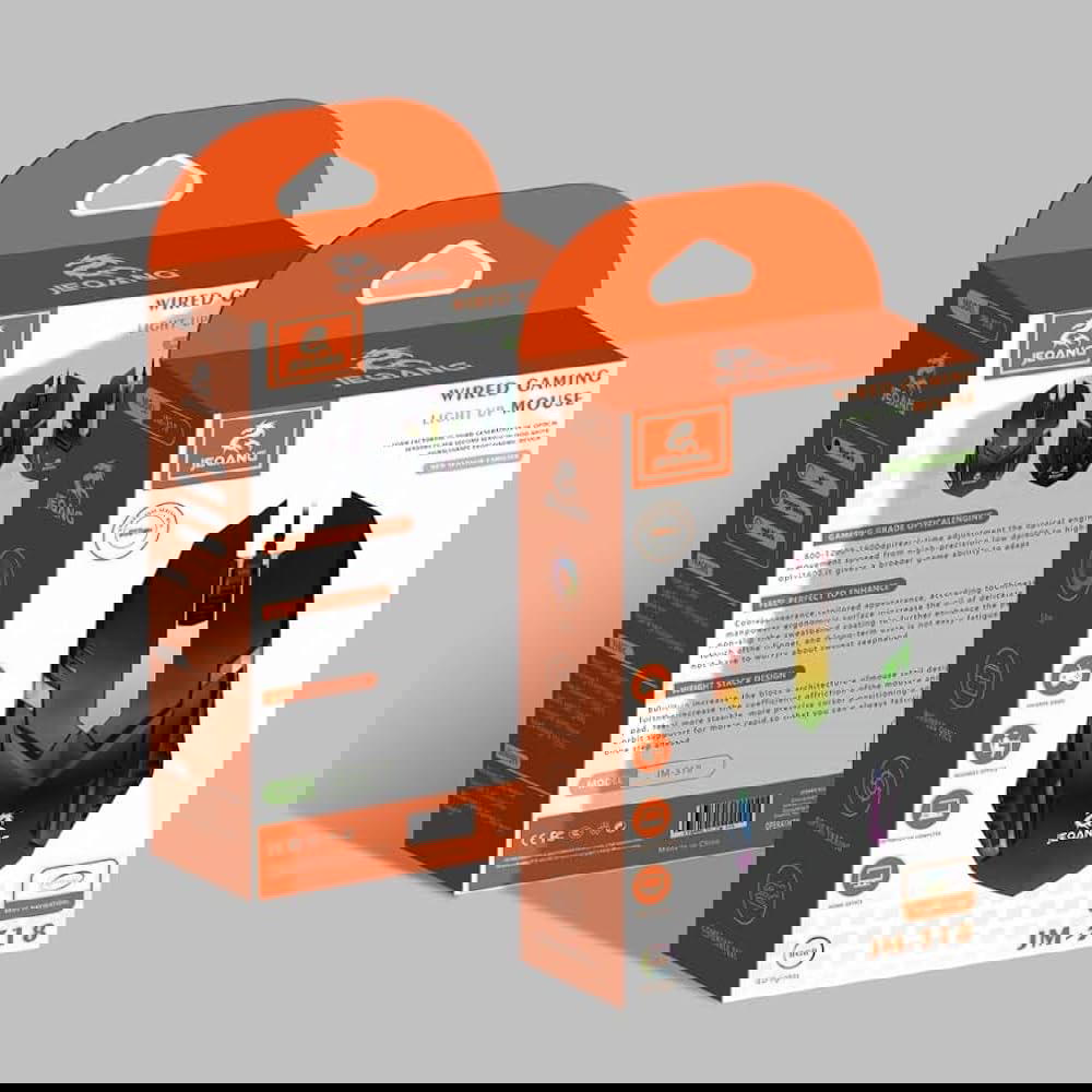 ماوس واير ضوئي JM-318 Preview Image