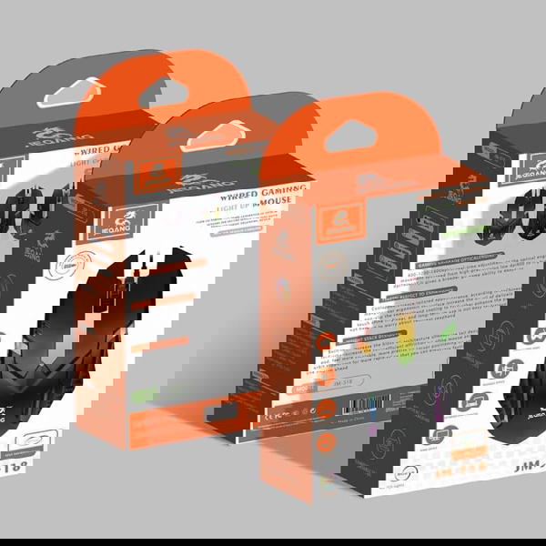 ماوس واير ضوئي JM-318 Image 1 Preview