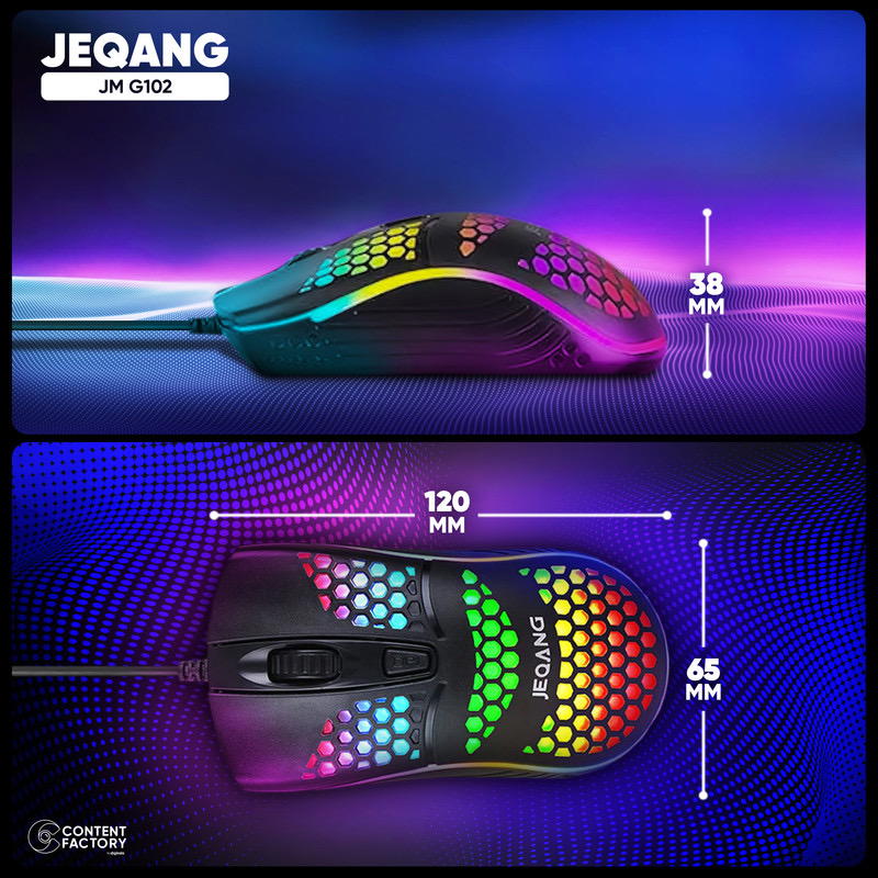 ماوس واير كيمنك ضوئي JM-102 Preview Image