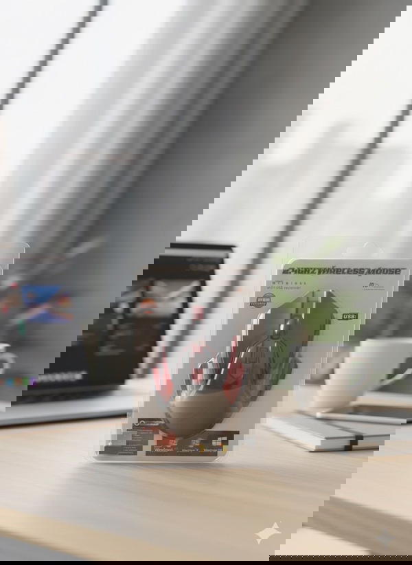 ماوس وايرلس كيمنك مضلع Image 1 Preview