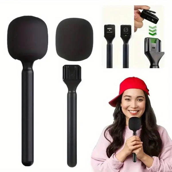 مايك +نك مايك ريشة منفصل قطعتين وايرلس  Image 4 Preview