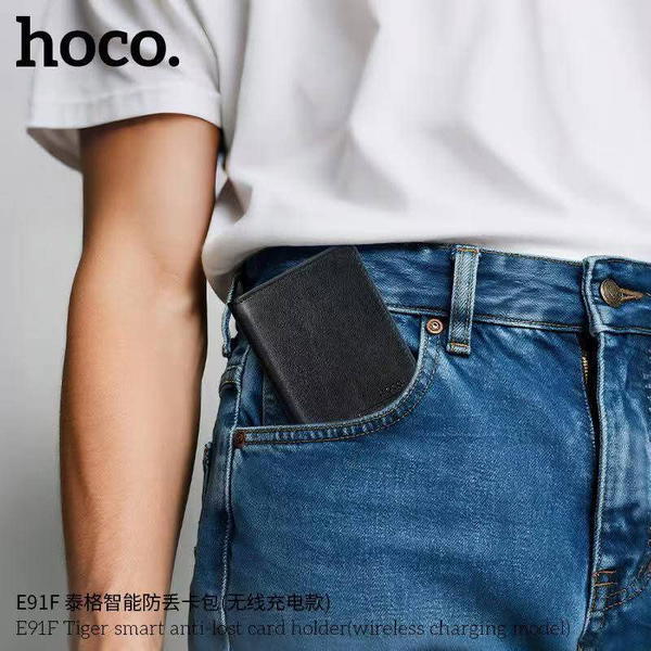 محفظة نقود وجهاز تتبع داخلي hoco y91f Image 4 Preview