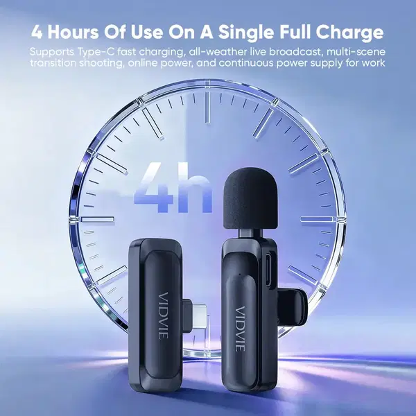 نك مايك تايب سي وايرلس VIDVIE MC03 20m Image 2 Preview