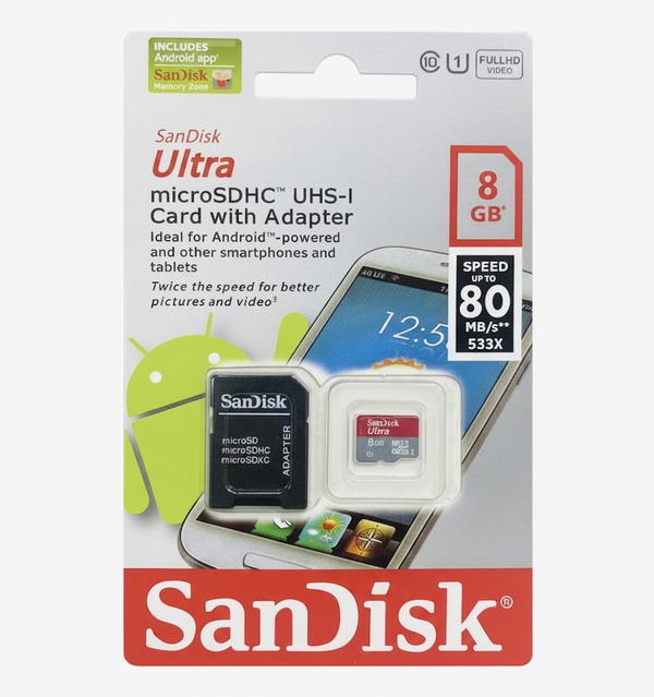 رام تخزين SANDISK 8GB Image 1 Preview