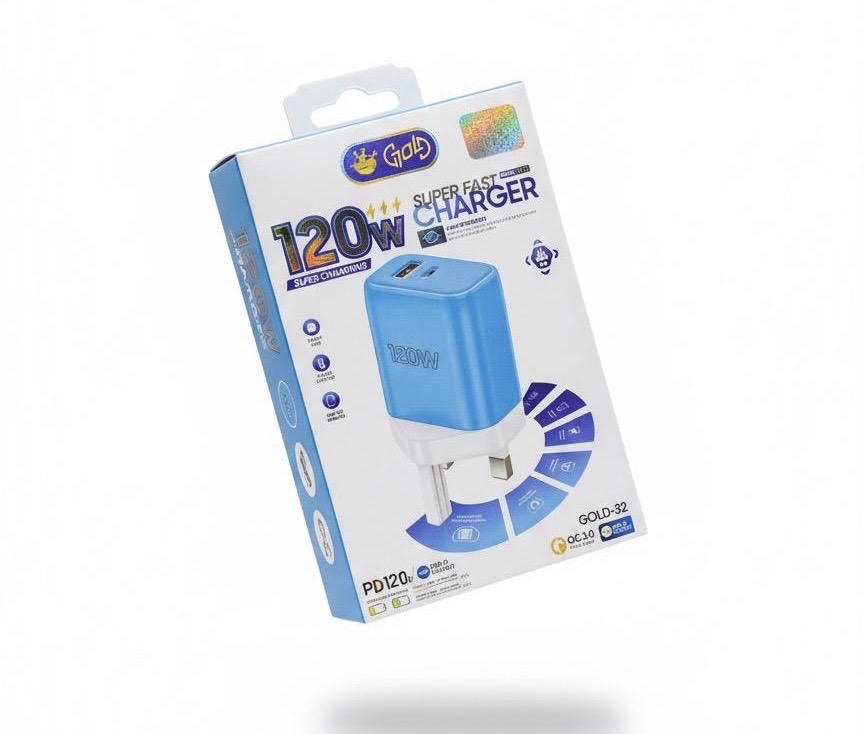 راس شاحن  PD+USB120w سعر مناسب  Preview Image