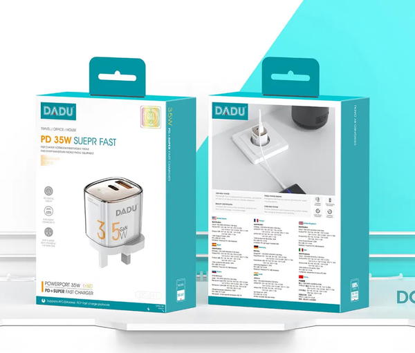 راس شاحن DADU DC-341 PD35W GAN شاشة رقمية Image 1 Preview