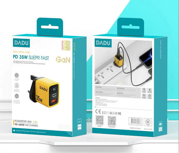 راس شاحن DADU DC-342 PD35W GAN شاشة رقمية Image 1 Preview