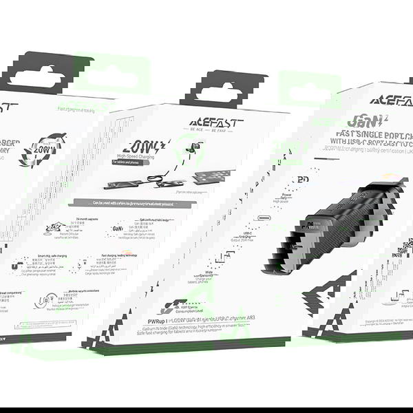 راس شاحن PD20w GAN ACEFAST A83 Image 1 Preview