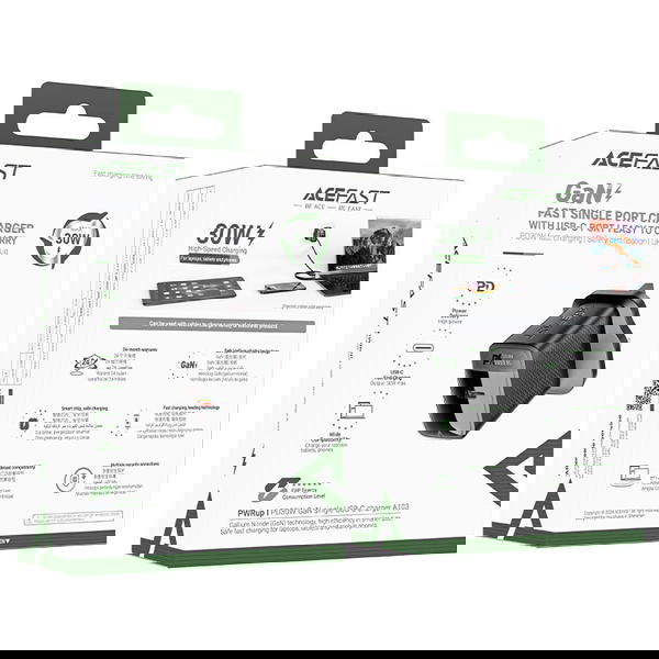 راس شاحن PD30w GAN ACEFAST A103 Image 1 Preview