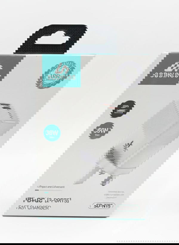 راس شاحن PD+USB38W SD-N15 Image 1 Preview