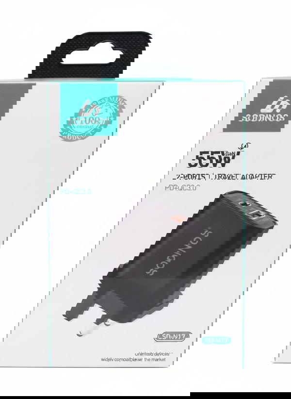 راس شاحن PD+USB55W SD-N17 Image 1 Preview