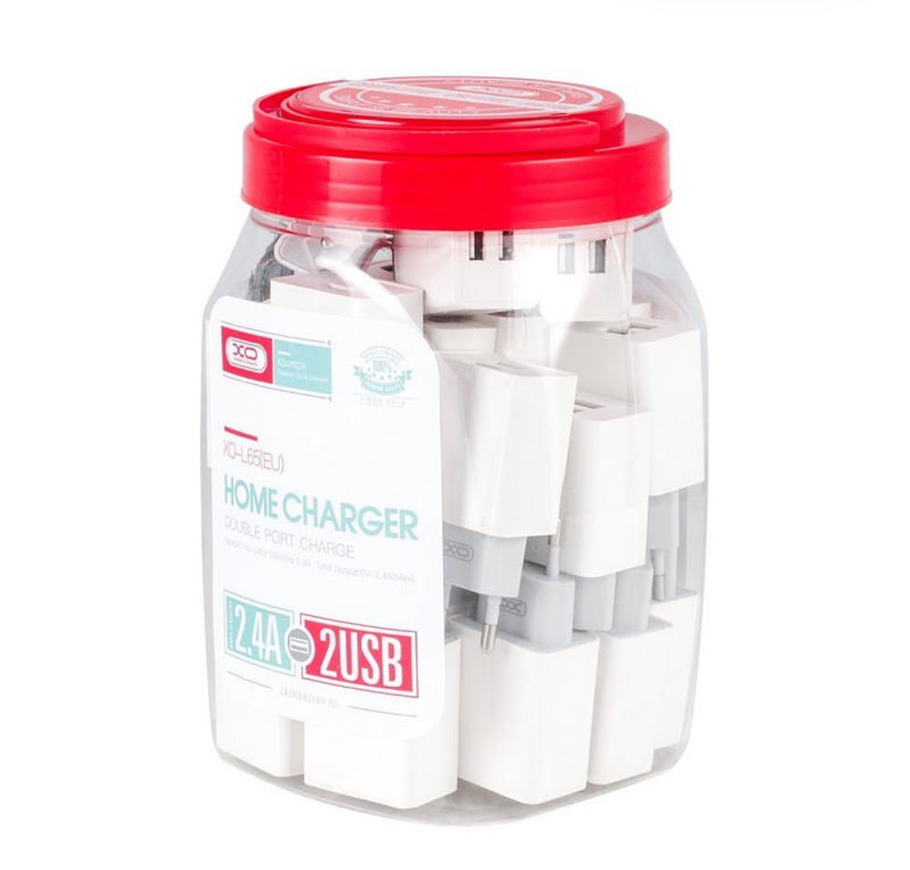 راس شاحن علبة XO-L65 EU ٢٢قطعة 2USB Preview Image