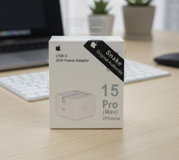 راس شاحن ايفون 15/16 SNAKE 35W ازرق Image 1 Preview