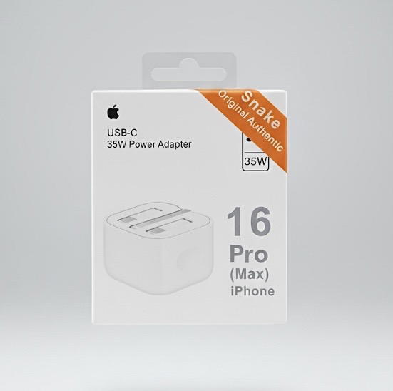 راس شاحن ايفون 15/16/17 PD35w ماركة SNAKE Preview Image