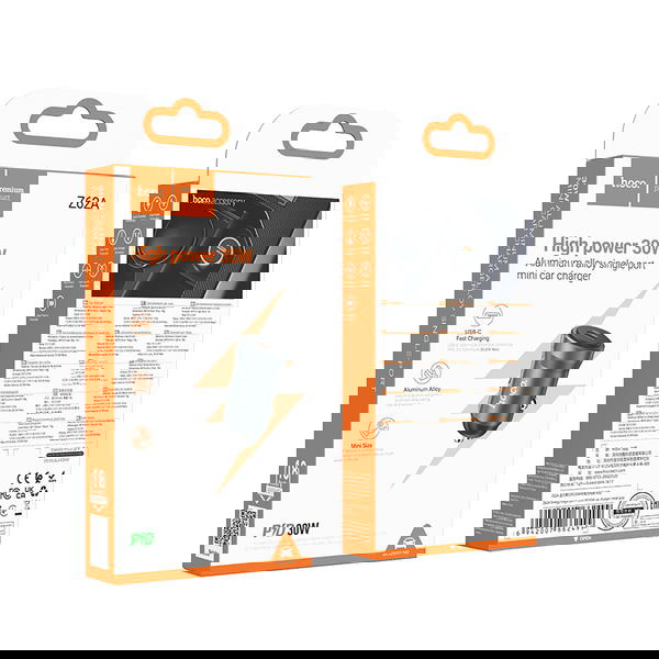 راس شاحن سيارة   hoco PD30W  Z62A Image 1 Preview