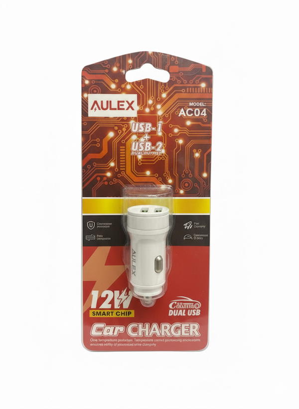 راس شاحن سيارة AULEX AC04 Image 1 Preview