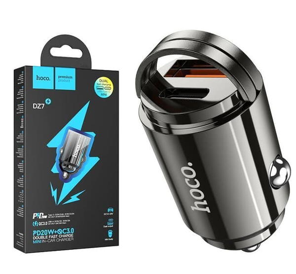 راس شاحن سيارة USB+PD20W DZ7 Image 1 Preview