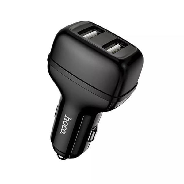 راس شاحن سيارة hoco Z36 2USB Image 2 Preview