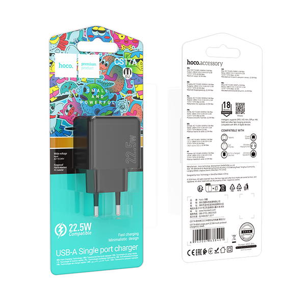 راس شحن hoco USB22W CS17A Image 1 Preview