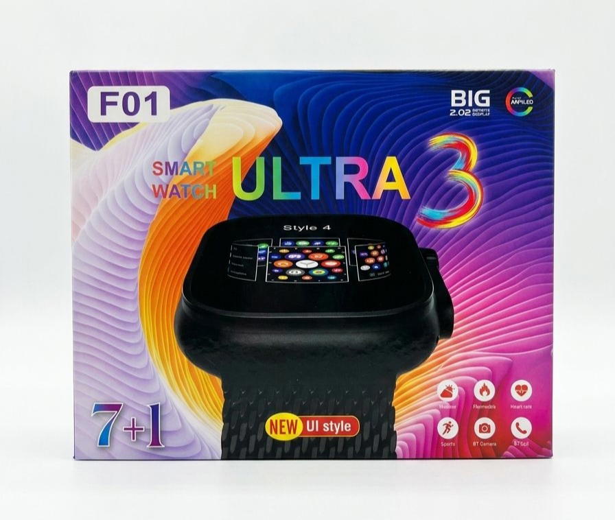 ساعة لمس ذكية مع 7 سير F01 Preview Image