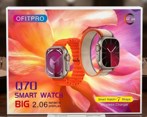 ساعة لمس ذكية مع 7سير Q70 Image 1 Preview