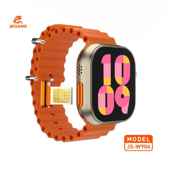 ساعة الترا ذكية  JEQUANG JS-w906 سيم كارت Image 2 Preview