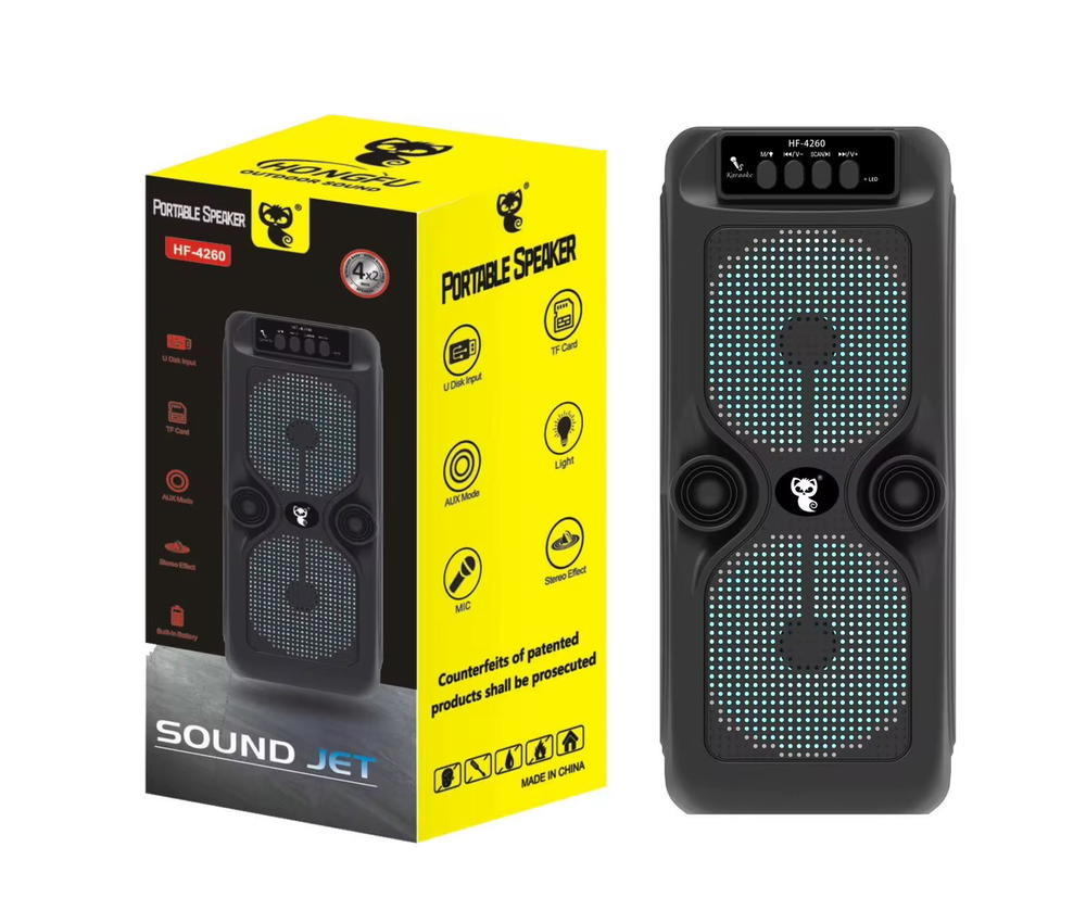 سبيكر بلوتوث حجم 2*4 inch ماركة BT-4260 Preview Image