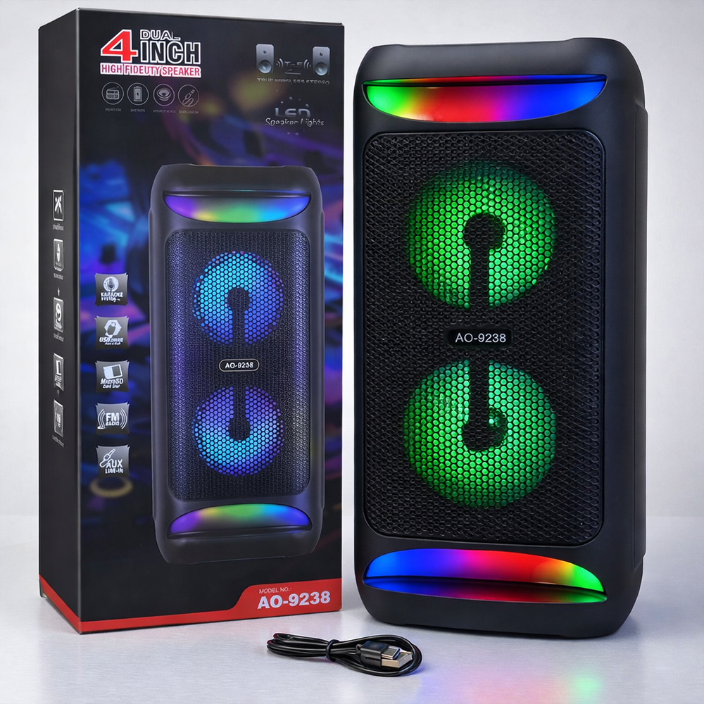 سبيكر بلوتوث حجم 2*4 inch ماركة AO-9238 Preview Image