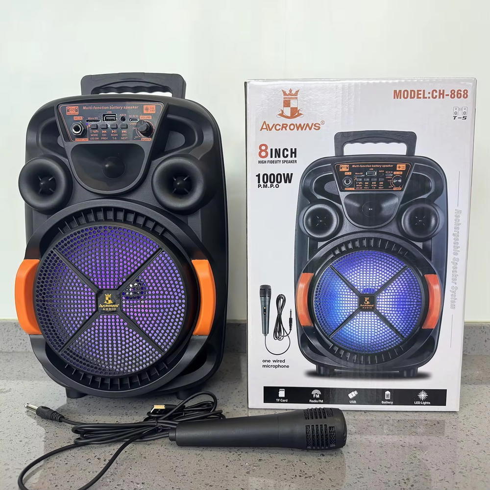 سبيكر بلوتوث حجم 8” انج. ماركة CH-868 Preview Image