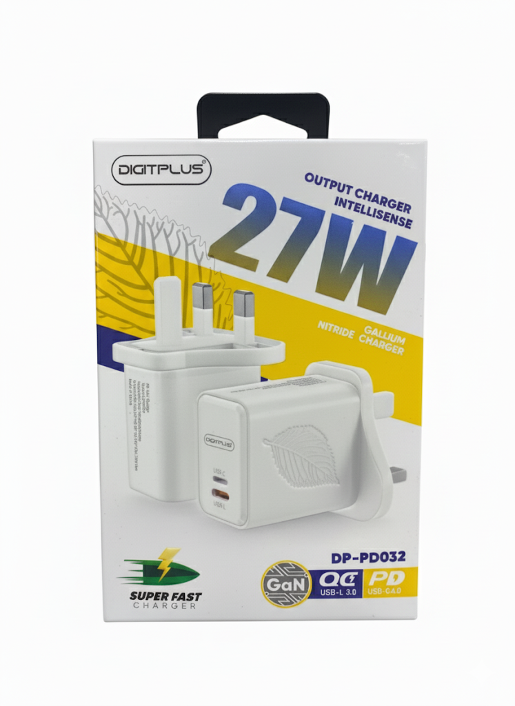 شاحن DIGITPLUS PD032 USB+PD27w Preview Image