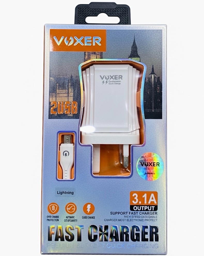 شاحن VOXER V12 عداد شحن 2USB Preview Image