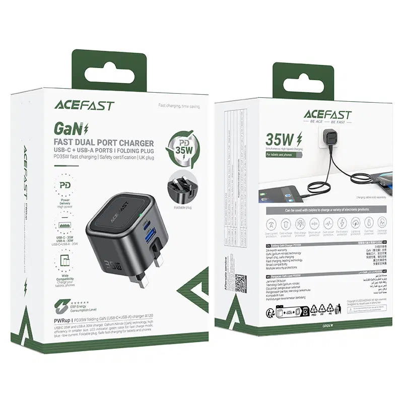 شاحن TYPEC USB+PD35w GAN  P5-A120 Preview Image