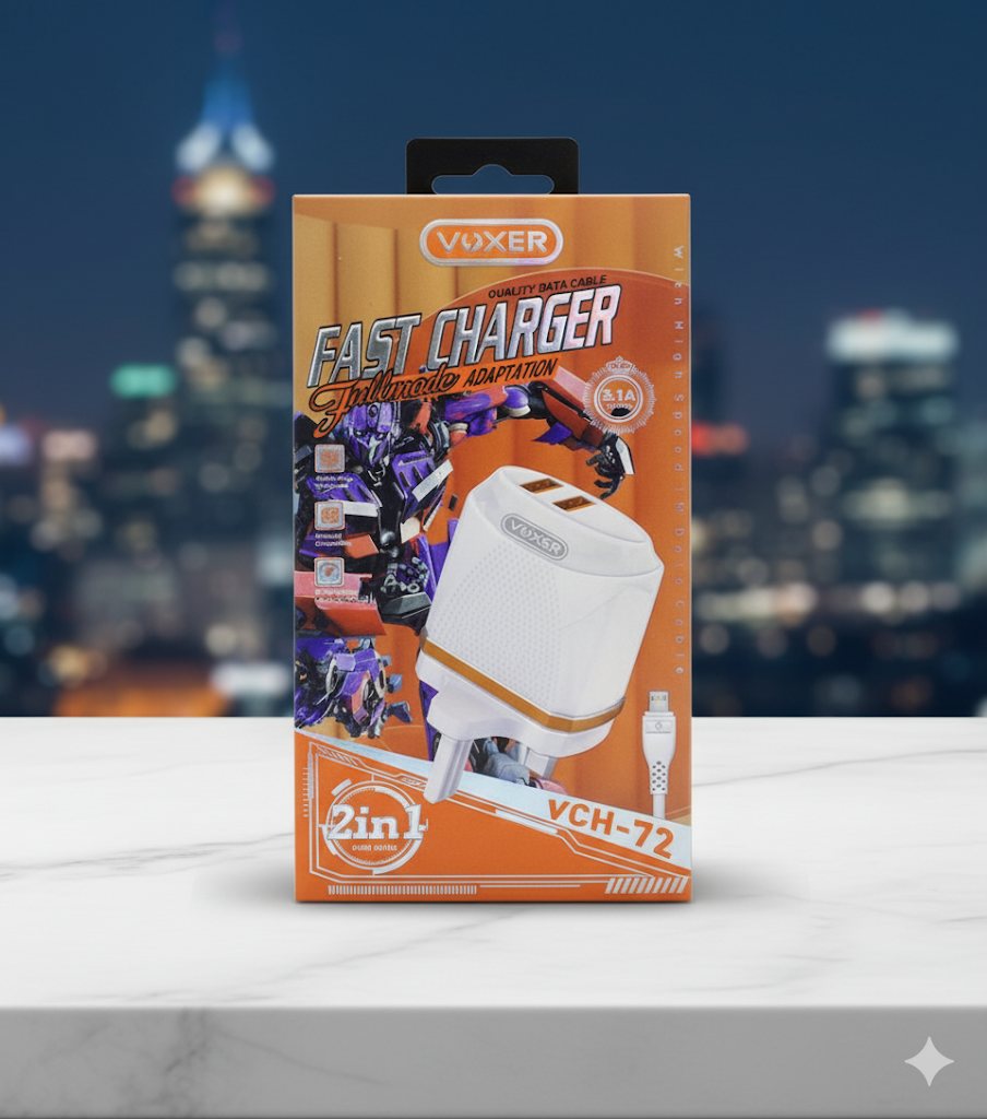 شاحن VOXER VCH-72 كلكسي ايفون تايب سي Preview Image