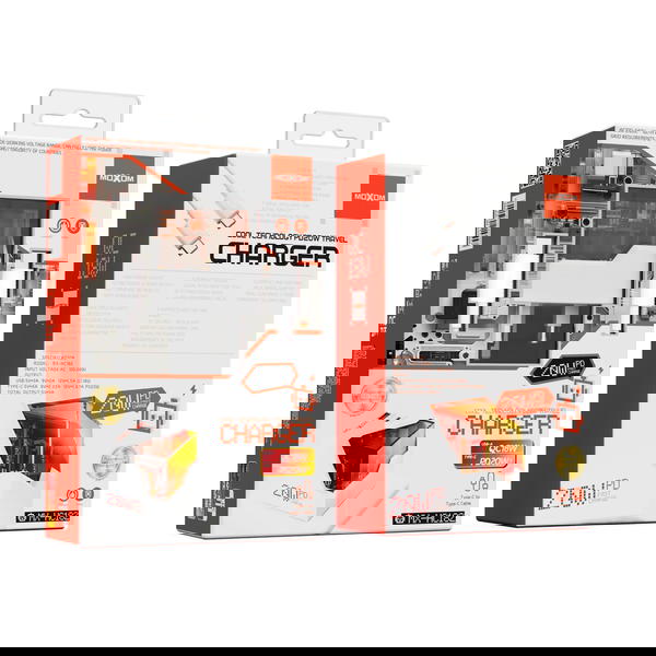 شاحن MOXOM اصلي USB+PD20w HC182 Image 1 Preview