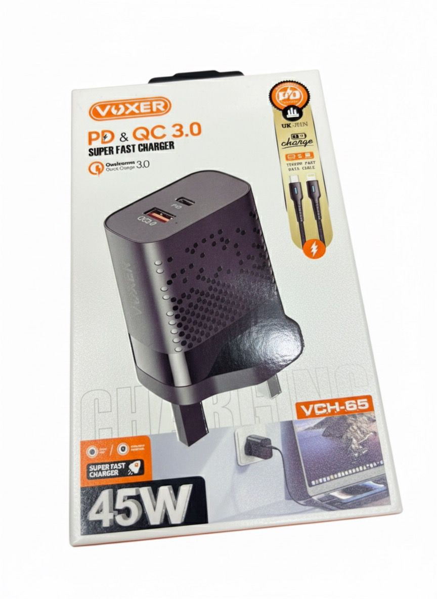 شاحن PD ايفون 45w VOXER XCH-65 Preview Image