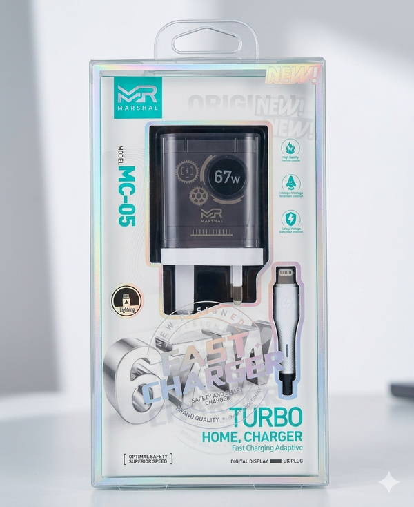شاحن  USB 67W MARSHAL MC-05 Image 1 Preview