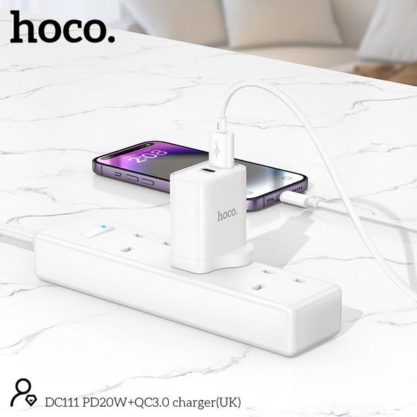شاحن ايفون  hoco DC111 PD20W Image 3 Preview