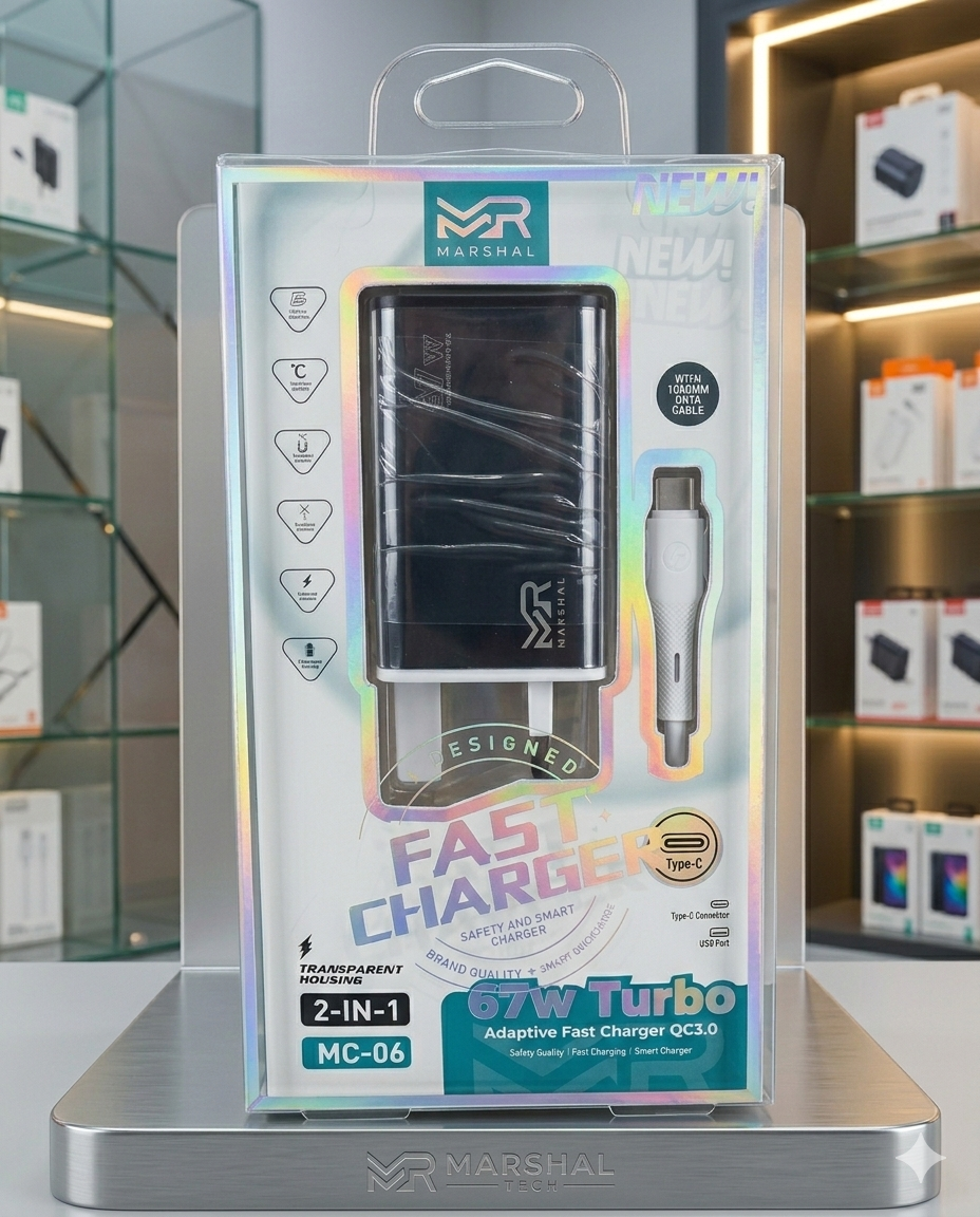 شاحن تايب سي PD+USB67W MC06 Preview Image